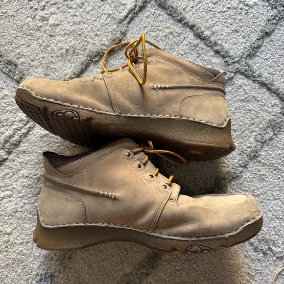 Teva chukka boots leather tan brown 6738 size 11 - Picture 3 of 12